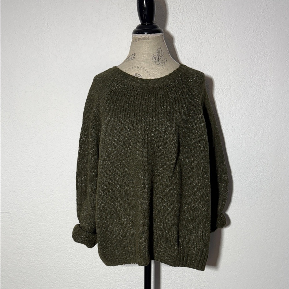 Olive Green Women's Sweater